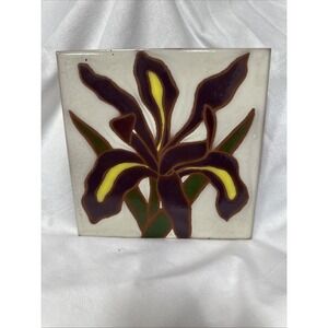 Gallery Ceramic Flowered Art Tile‎ 6x6